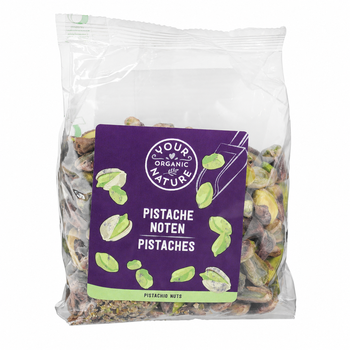 Fistic neprăjit și nesărat ECO, 150g, Your Organic Nature