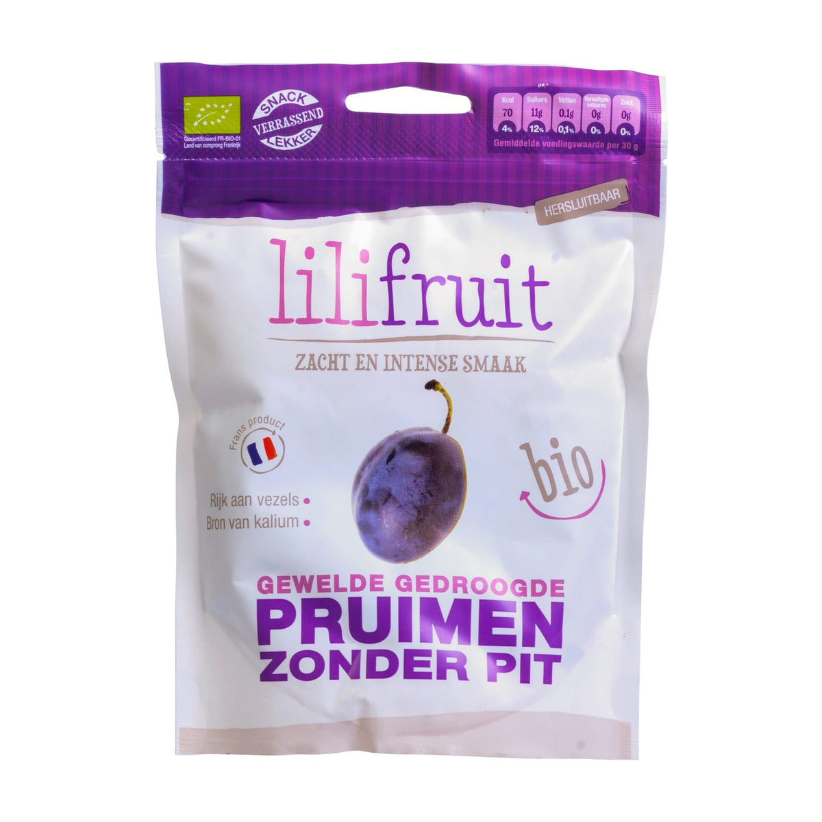 Prune Deshidratate fără Sâmburi ECO, 150g