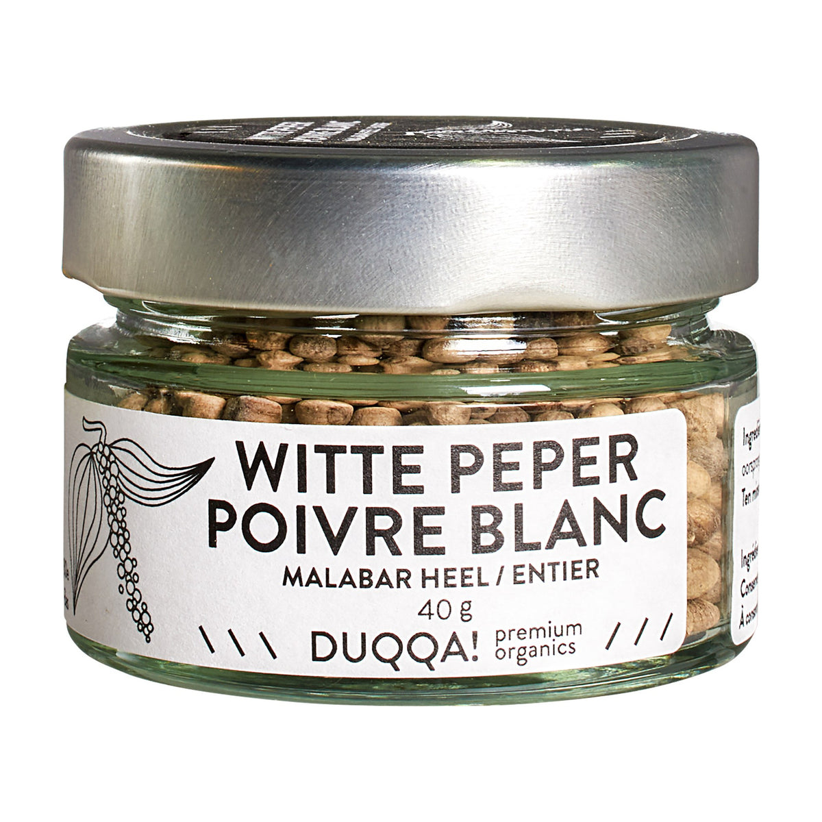 Piper Alb Malabar ECO, 40g