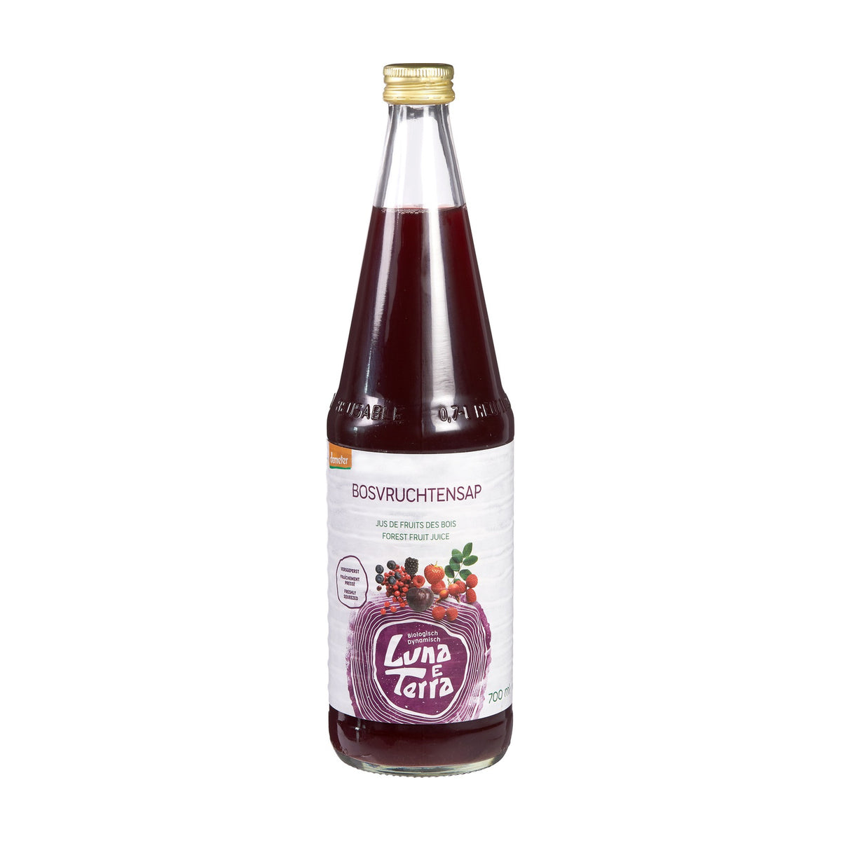 Suc din Fructe de Pădure ECO & Demeter, 700ml