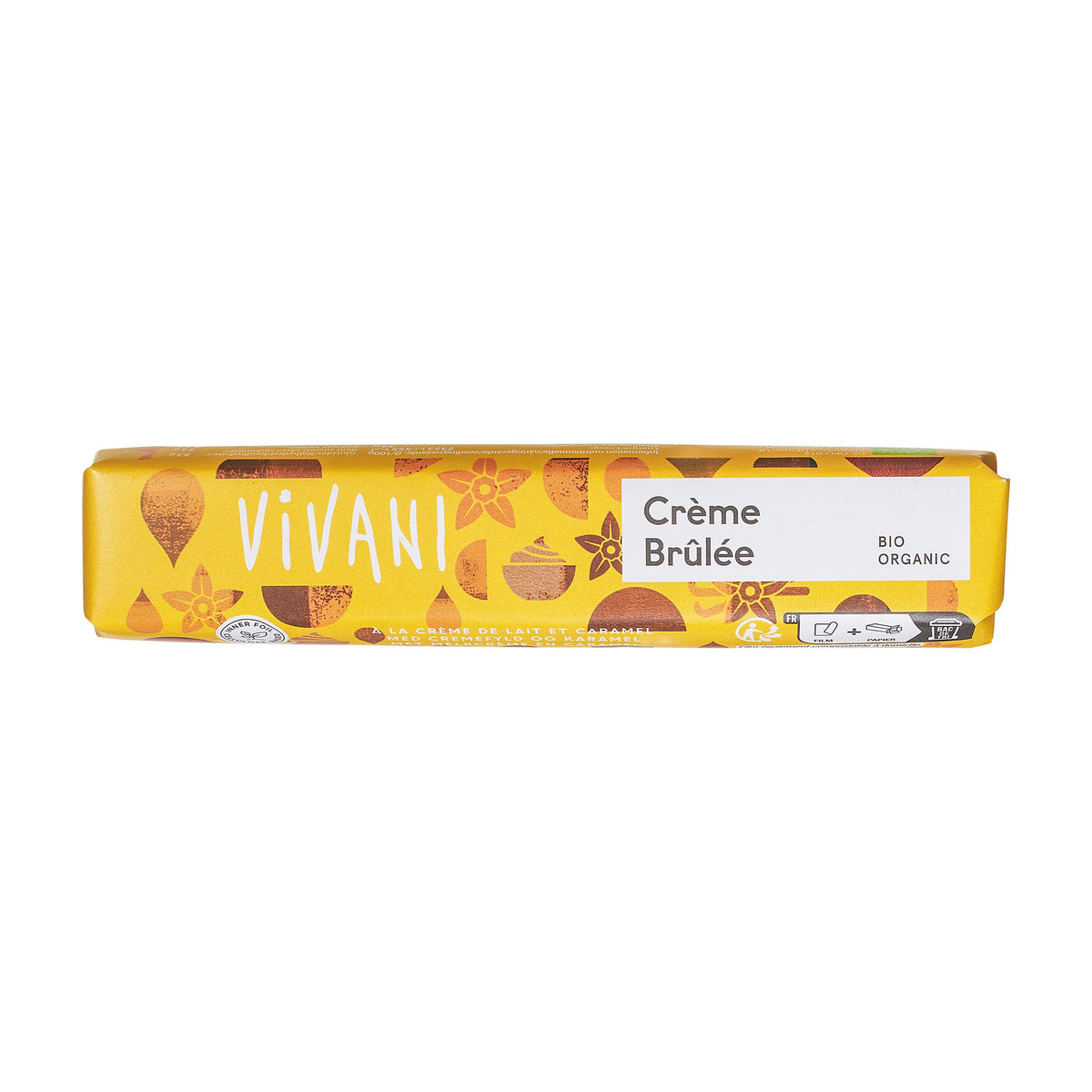 Ciocolată cu Lapte Crème Brûlée ECO, 40g