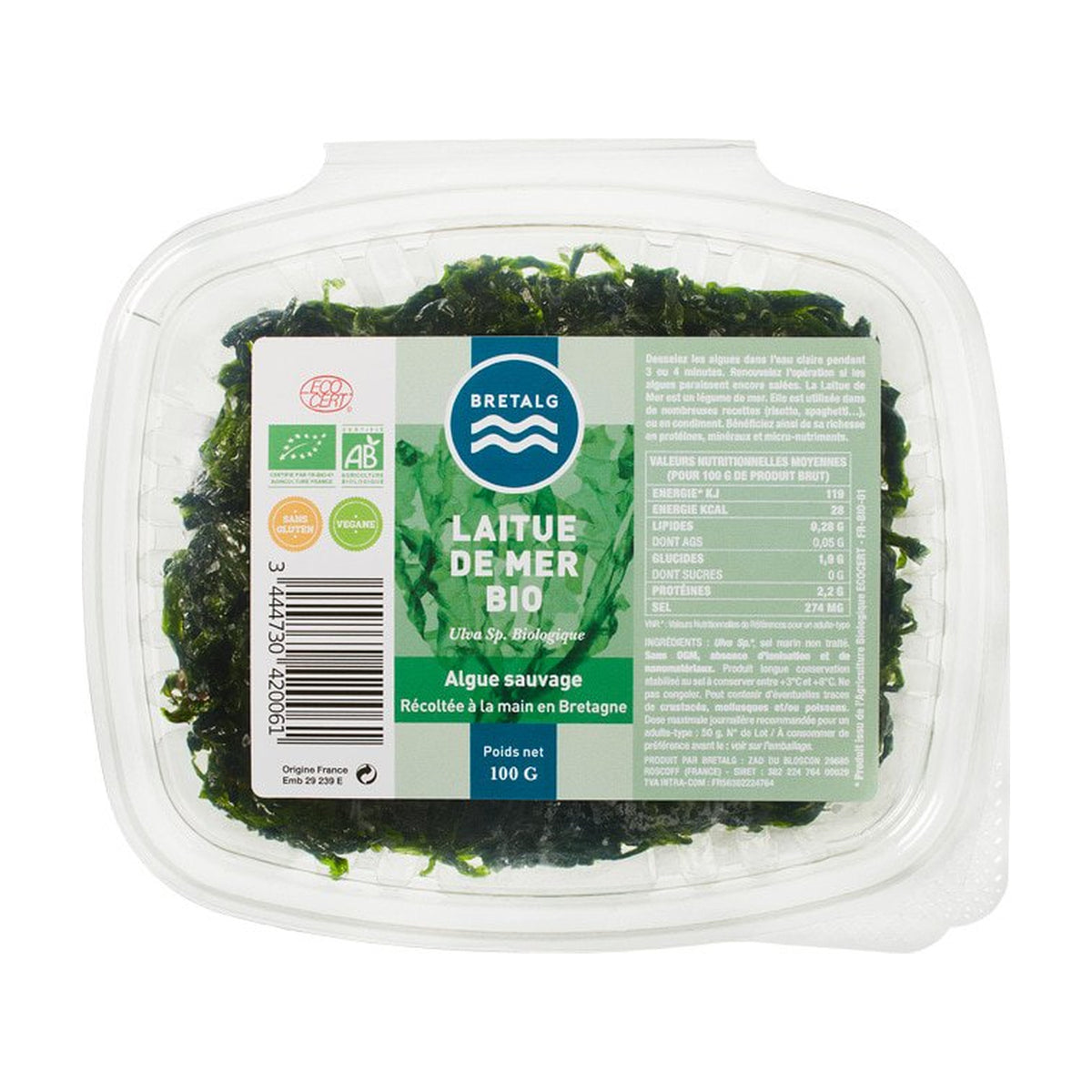 Salată de Mare (Alge) ECO, 100g