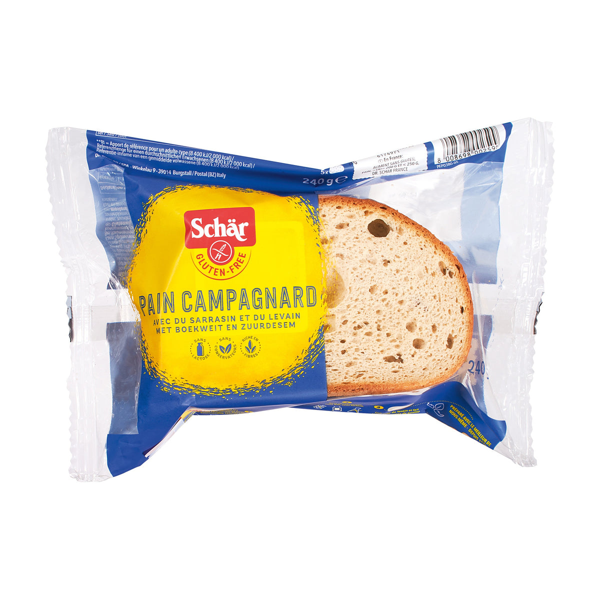 Pâine de Țară cu Maia fără Gluten (Pain Campagnard), 240g