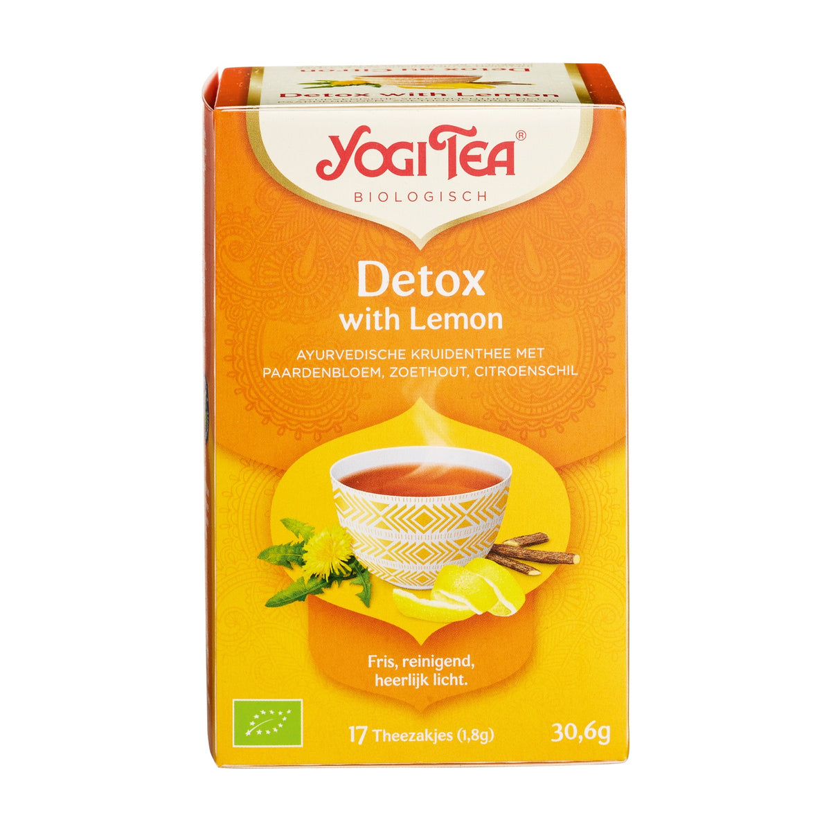 Ceai ECO Detox cu Lămâie, 17 pliculețe