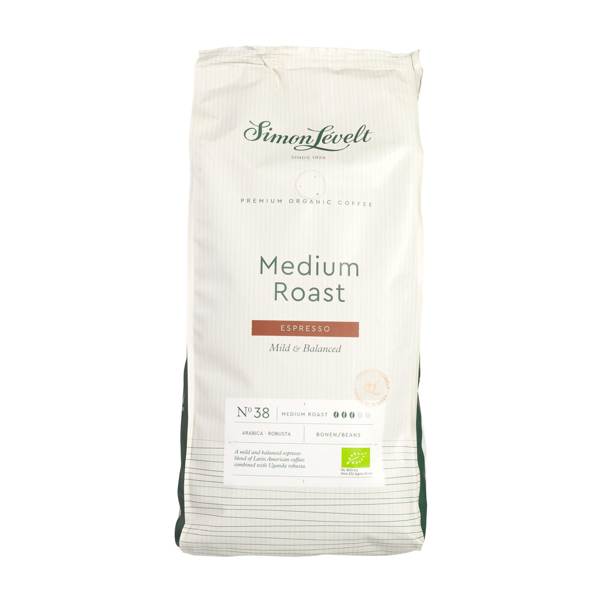 Cafea Boabe Espresso Prăjire Medie ECO, 1kg