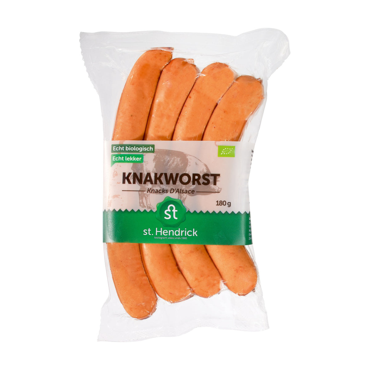 Crenvurști de Porc și Vită ECO, 180g