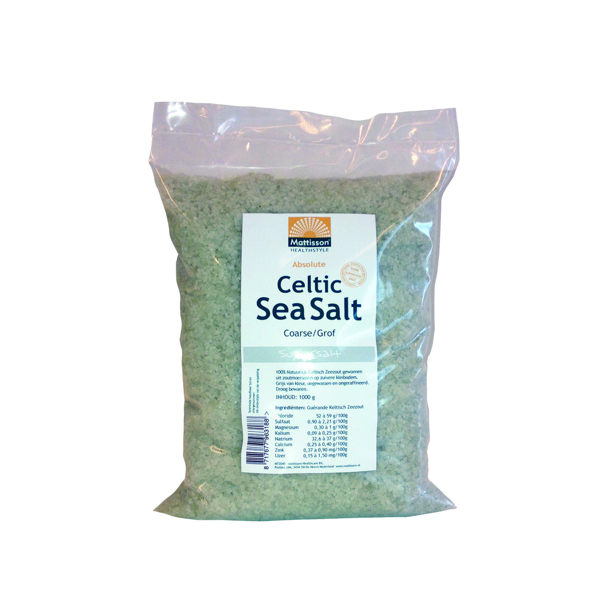 Sare Celtică de Mare Grunjoasă (Guérande), 1kg