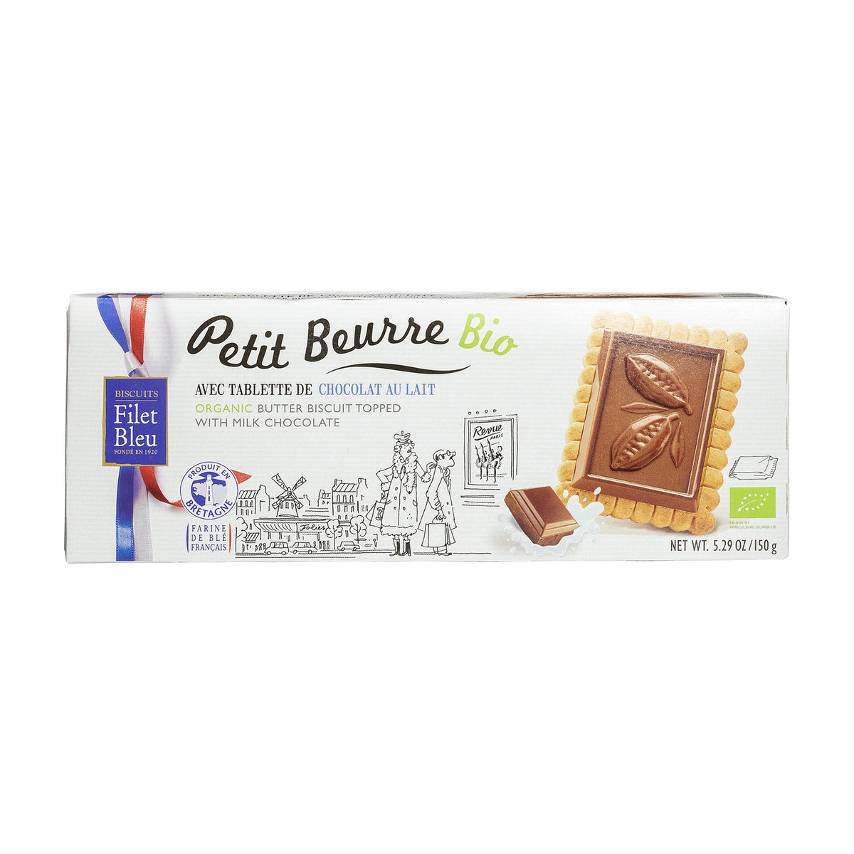 Biscuiți cu Unt și Ciocolată ECO, 150g