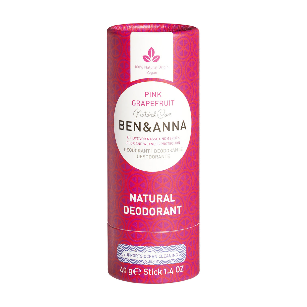 Deodorant Natural Stick Grapefruit, 60g