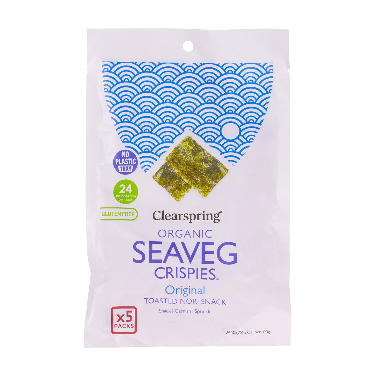 Snack din Alge Nori Original ECO Multipack (5x4g)
