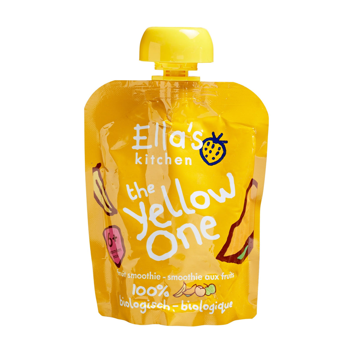 Piure Smoothie Fructe Galbene ECO (6+ luni), 90g