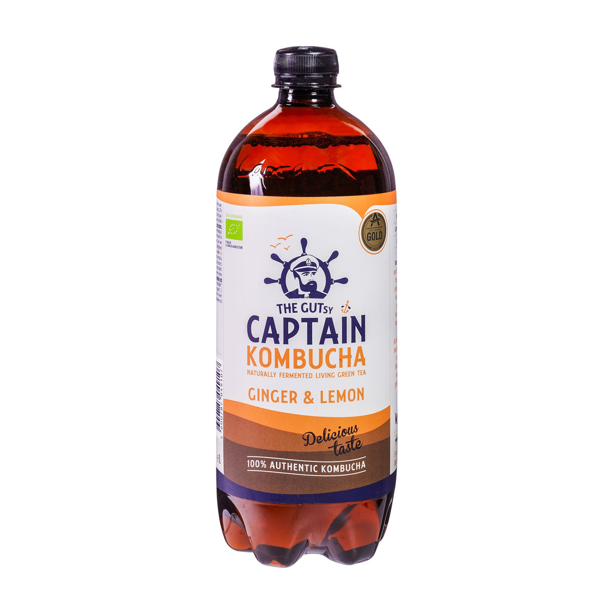 Kombucha Ghimbir & Lămâie ECO, 1000ml