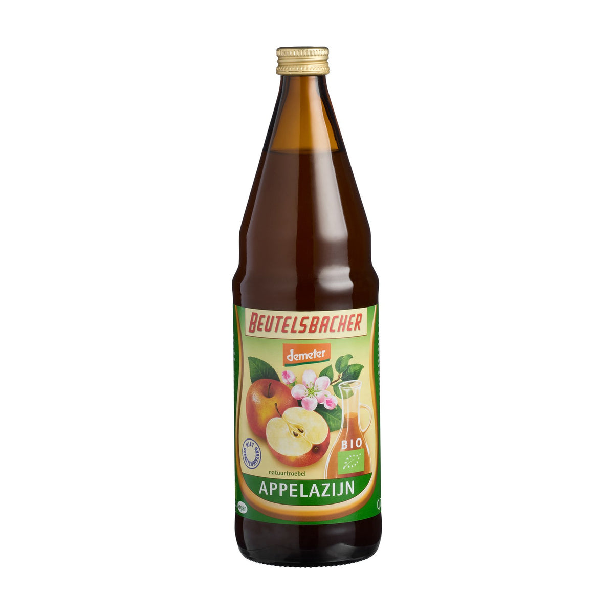 Oțet de Mere Nefiltrat ECO & Demeter – Beutelsbacher, 750ml