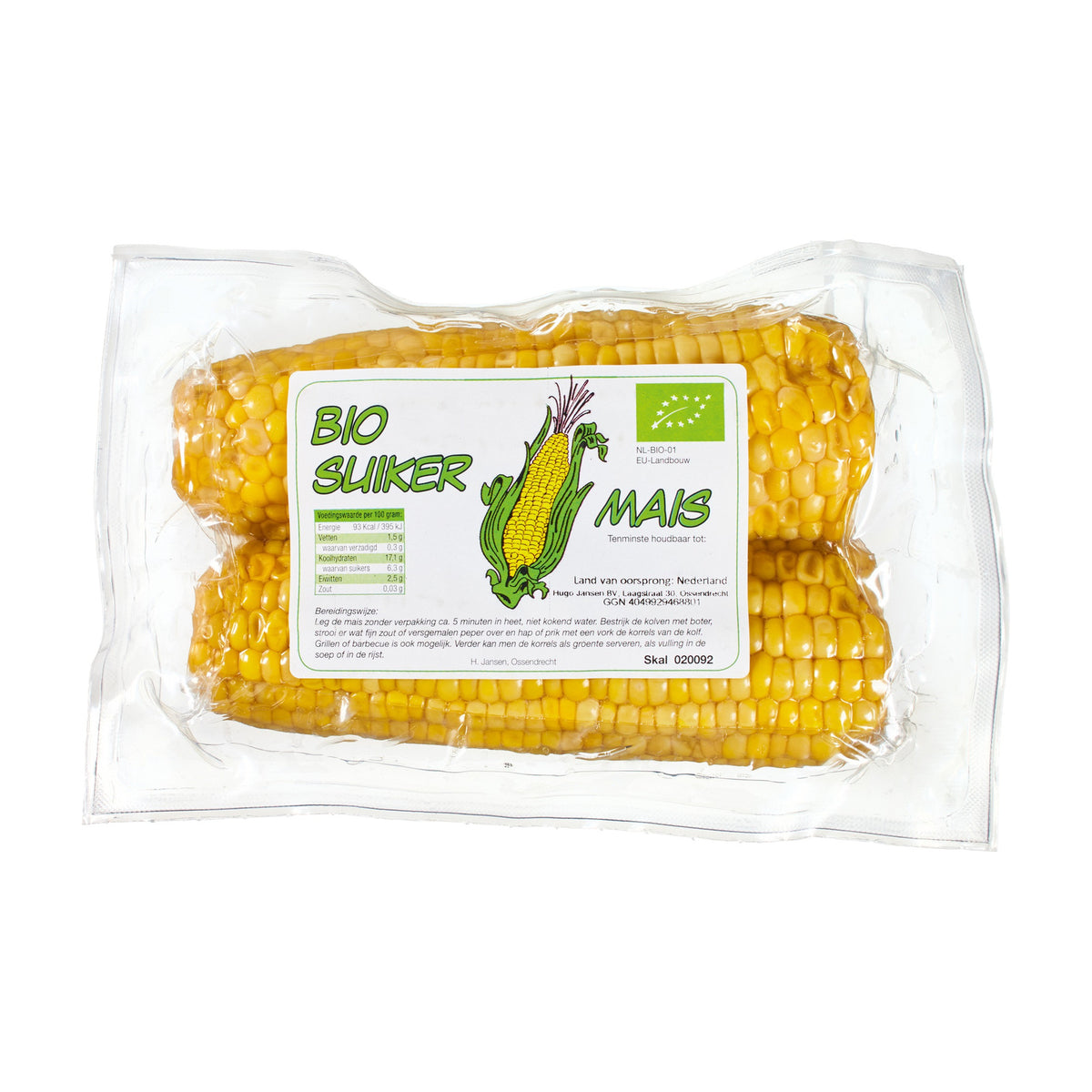 Porumb Dulce ECO, 2 Bucăți