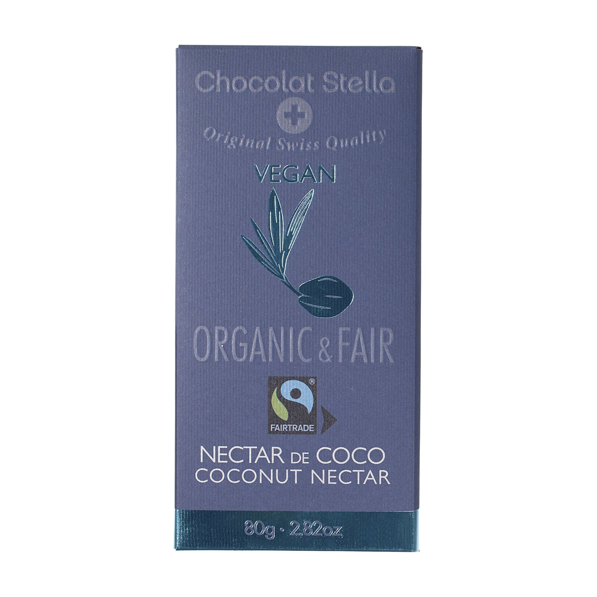 Ciocolată Vegană cu Nectar de Cocos ECO, 80g