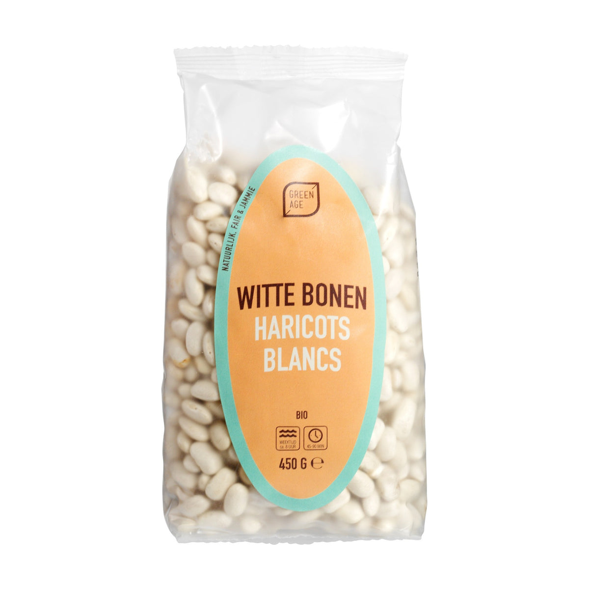 Fasole Albă Uscată ECO, 450g