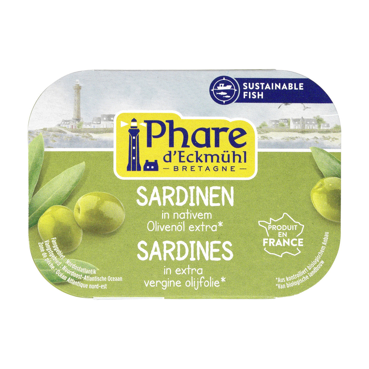Sardine în Ulei de Măsline Extravirgin, 135g