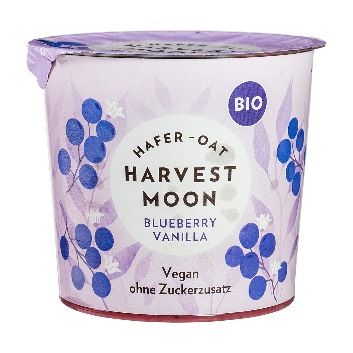 Iaurt Vegan din Ovăz cu Afine și Vanilie ECO, 275g
