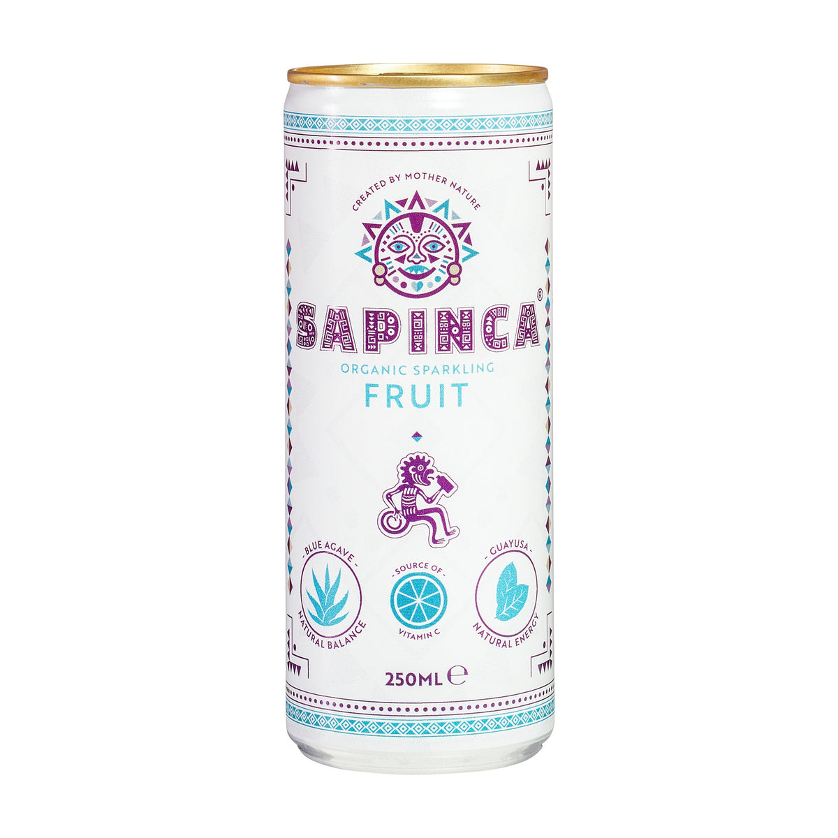 Băutură Carbogazoasă cu Ghimbir FRUIT fără Zahăr ECO, 250ml