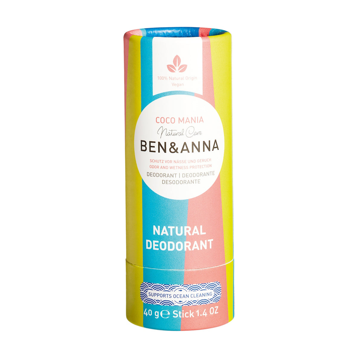 Deodorant Natural Stick Coco Mania, 60g