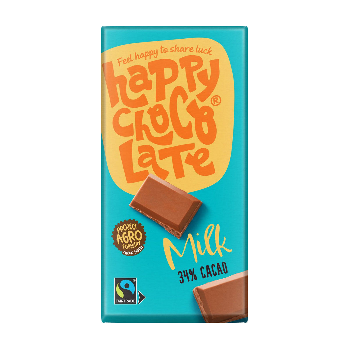 Ciocolată cu Lapte 34% Cacao ECO, 200g