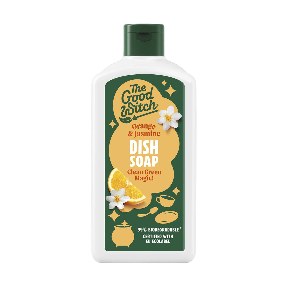 Detergent de Vase cu Portocală și Iasomie, 500ml
