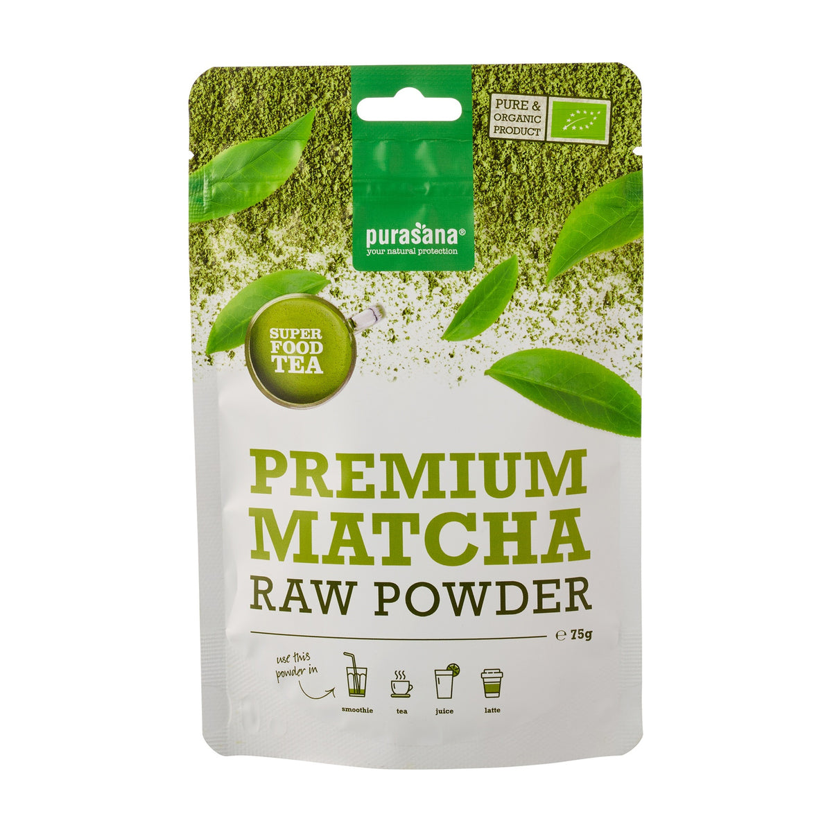 Matcha Pudră Premium ECO, 75g