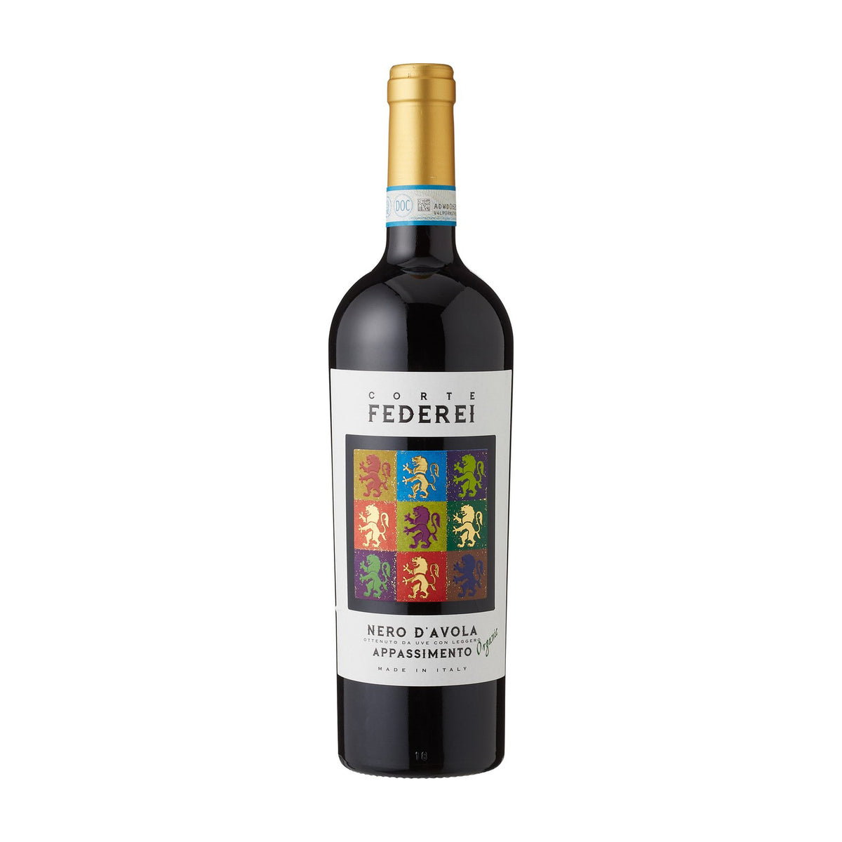 Vin Roșu Nero d'Avola Appassimento DOP ECO, 750ml
