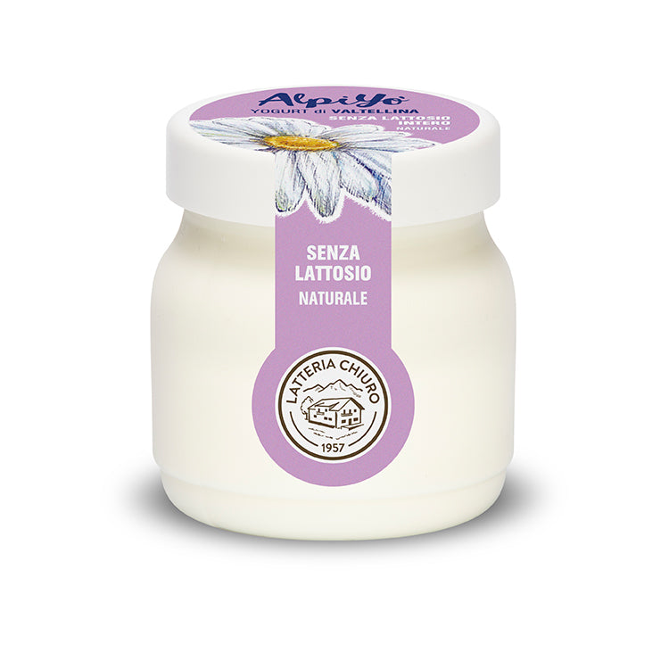 Iaurt Natural fără Lactoză AlpiYo, 125g
