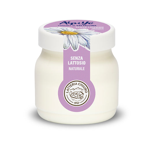 Iaurt Natural fără Lactoză AlpiYo, 125g