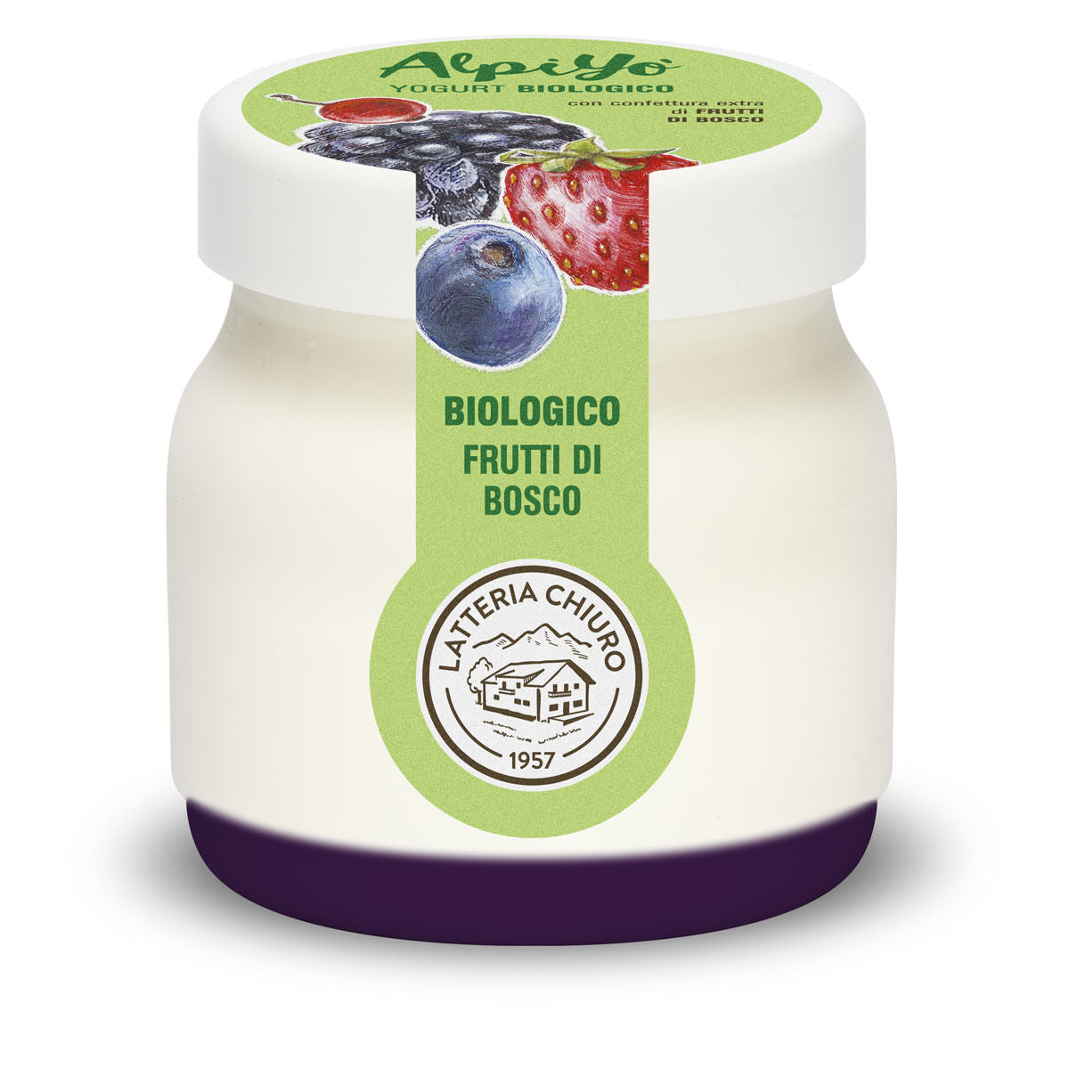 Iaurt AlpiYo cu Fructe de Pădure ECO, 125g