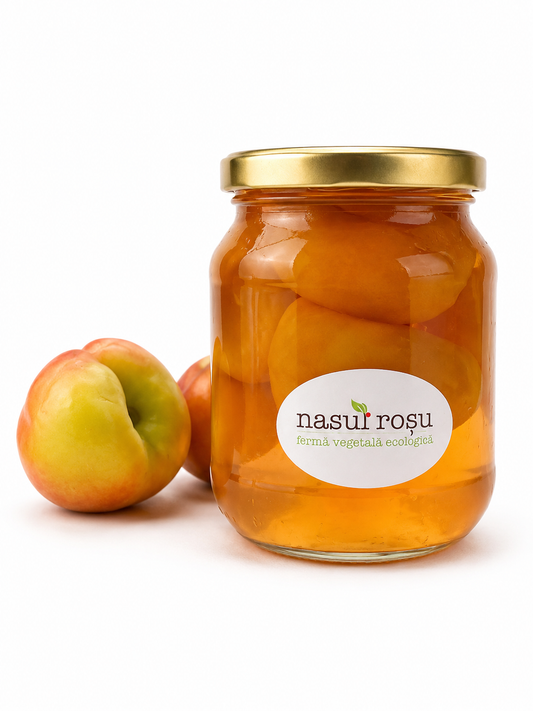 Compot de Nectarine – Nasul Roșu, 580ml