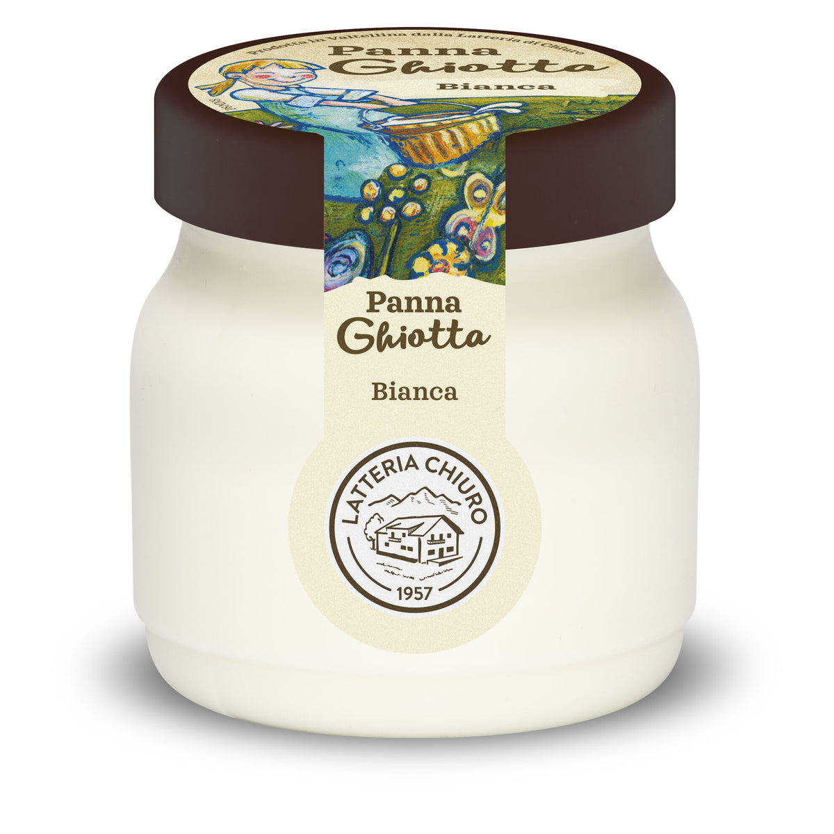 Panna Ghiotta Naturală – Desert Cremos, 120g