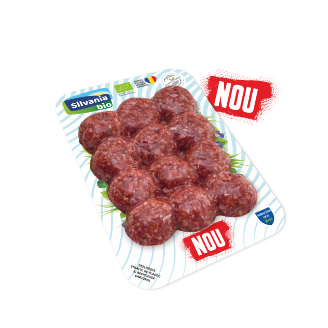 Chiftele din Carne de Vită ECO, Silvania Bio