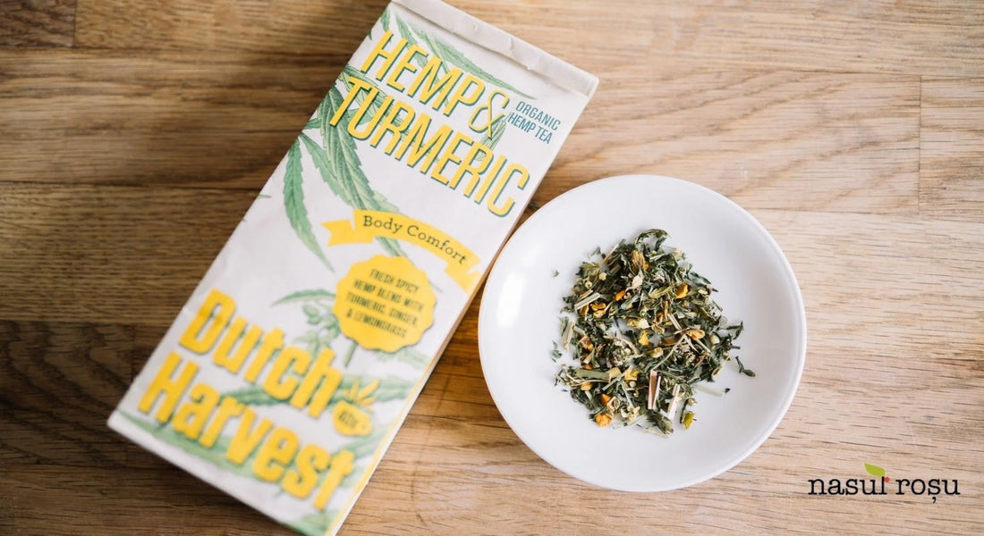 Ceaiuri organice cu ingrediente valoroase — matcha, tulsi, rooibos