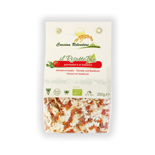 Risotto cu Roșii și Busuioc ECO, 250g
