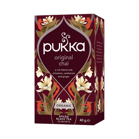 Ceai Pukka Original Chai ECO, 20 de pliculețe, 40 g