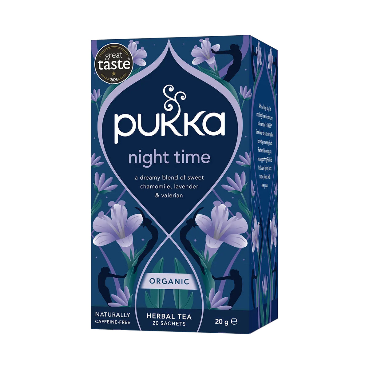 Ceai Pukka Night Time ECO, 20 de pliculețe, 20 g