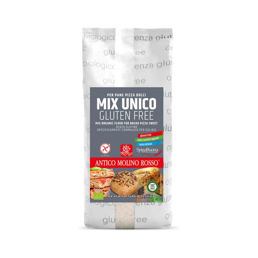 Mix Universal fără Gluten pentru Pâine, Pizza și Deserturi ECO, 500g