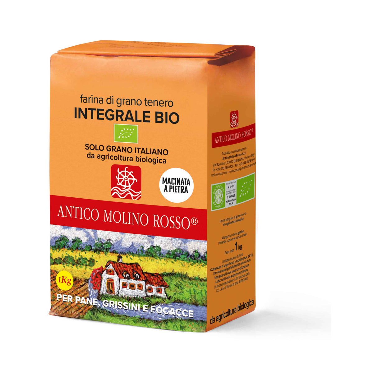 Făină Integrală din Grâu Moale ECO, 1kg