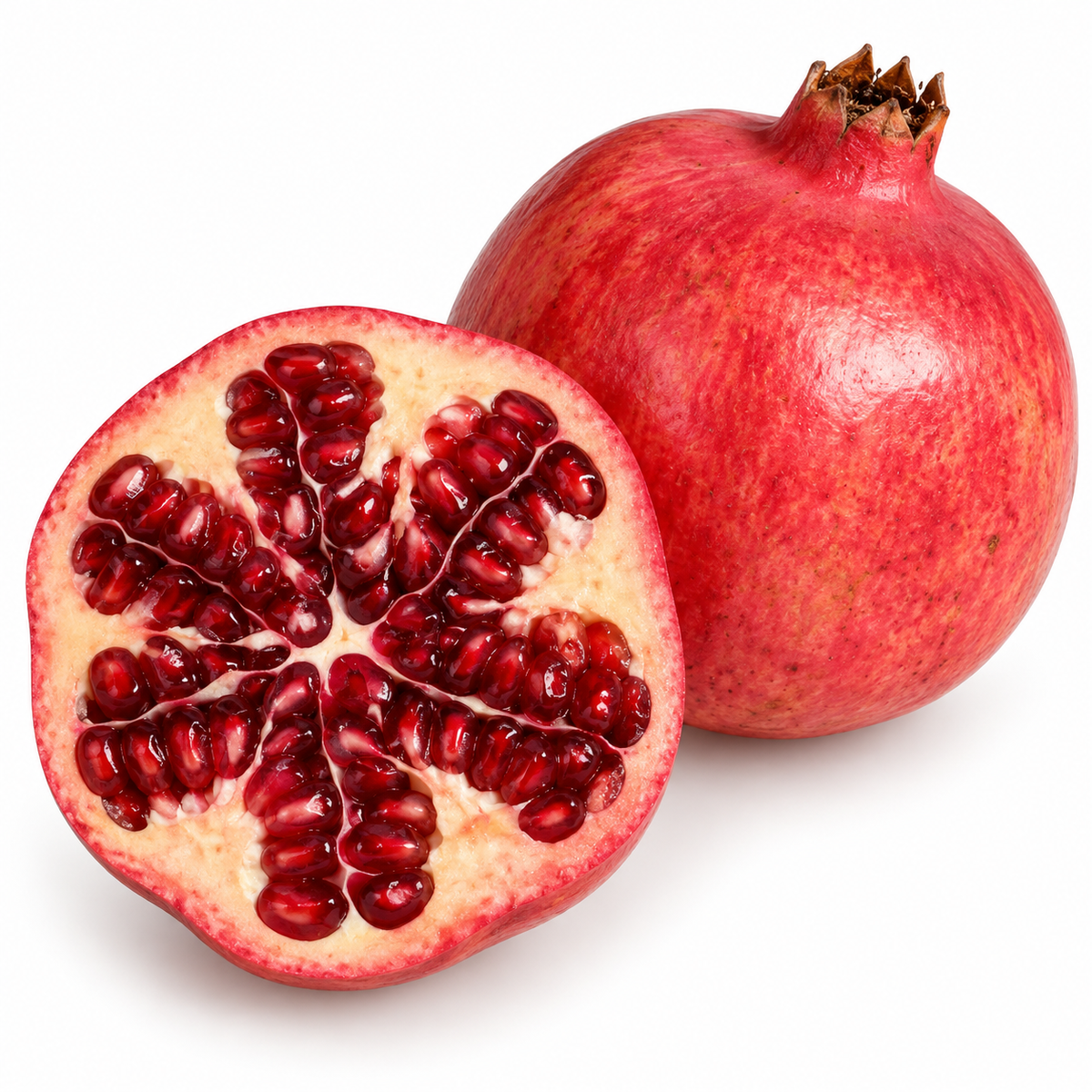 Rodie Roșie ECO, 250g – fruct întreg și jumătate cu boabe