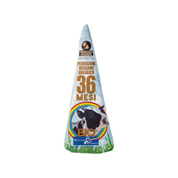 Parmigiano Reggiano ECO maturat 36 de luni, Montanari & Gruzza, 250 g