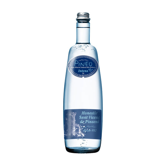 Apă minerală carbogazoasă Pineo Intens, sticlă 1 L