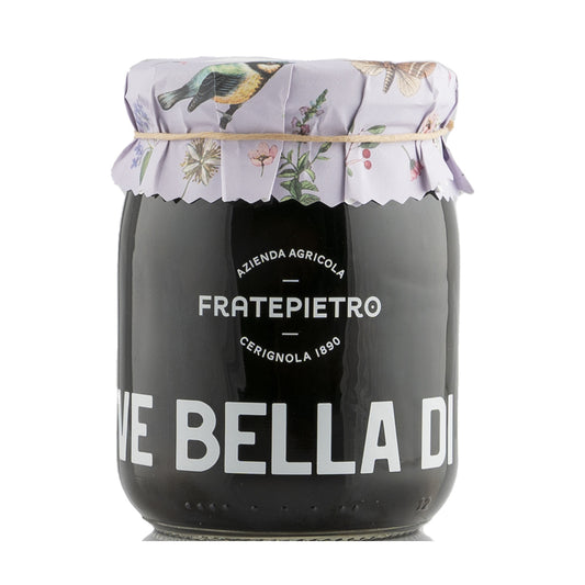 Măsline Negre Bella di Cerignola, 580ml