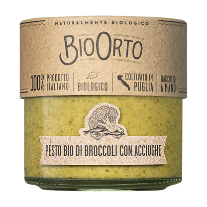 Pesto de Broccoli cu Anșoa ECO, 180g