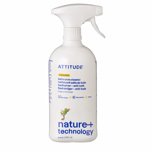 Soluție anticalcar pentru baie ATTITUDE Citrus Zest, 800ml