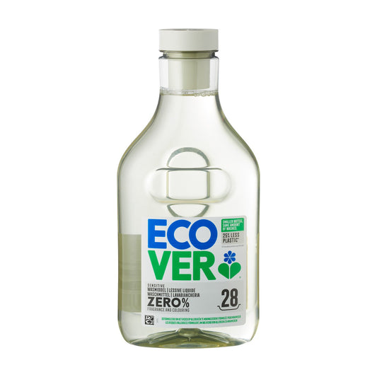 Detergent de rufe Ecover Zero% Sensitive, fără parfum, 1 L