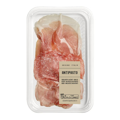 Antipasto Italiano Tris – Selecție de Mezeluri ECO, 90g