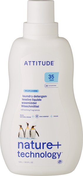 Detergent de Rufe Hipoalergenic Wildflowers – Attitude, 1L