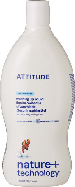 Detergent de Vase Hipoalergenic Wildflowers – Attitude, 700ml